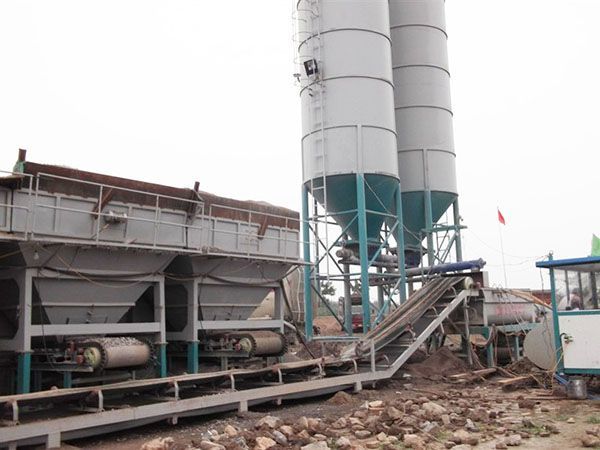 穩定土拌合站工地